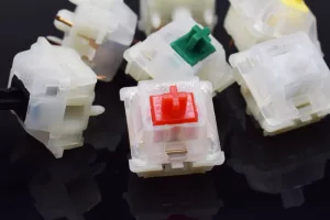 Gateron Milky Mechanical switches – 5pin