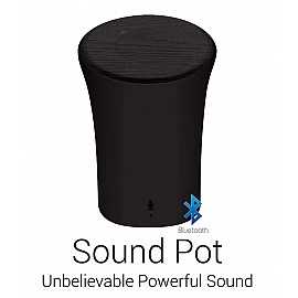 Portronics Sound Pot Bluetooth Wireless Portable Speaker - POR-280 (Black)