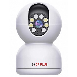 CP Plus EZ-P21 Full HD 3MP Smart Wi-fi CCTV Camera | 360° & Full HD Home Security | Full Color Night Vision | 2-Way Talk | Advanced Motion Tracking | SD Card Support (Upto 256GB) | IR Distance 20Mtr (EZ-P31)