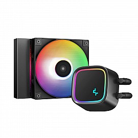 Deepcool LE300 120mm LED All-in-one Liquid CPU Cooler for Intel LGA1700/ 1200/ 1151/ 1150/ 1155 & AMD AM5/ AM4 (R-LE300-BKLNMC-G-1)