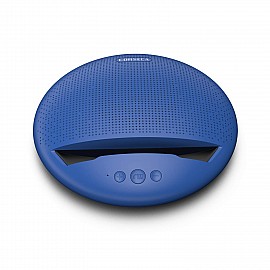 Just Corseca MuDisc Portable Wireless Bluetooth Speaker with FM/ SD Card/ Mic - Blue